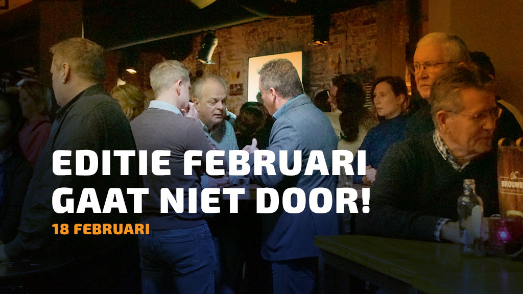 Ondernemerscafé Deurne - editie februari gaat niet door