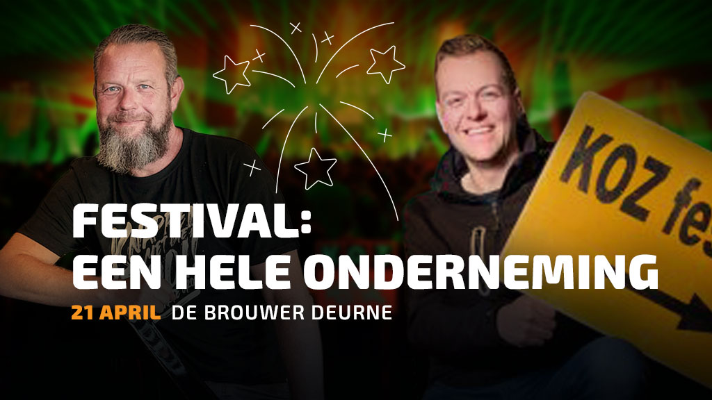 Ondernemerscafé Festival een hele onderneming